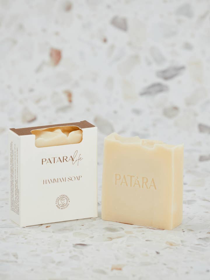 Hammam Cold Pressed Olive Oil Soap Bar for wholesale by Patara Life