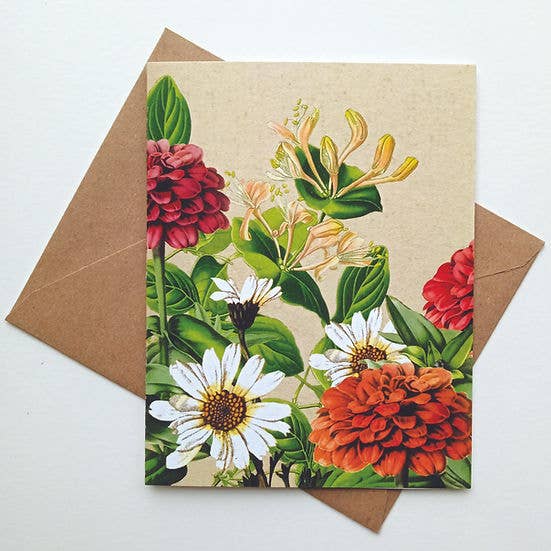 Blommornas språk Tomt anteckningskort: Livslång vänskap för wholesale av Fable & Fen, LLC