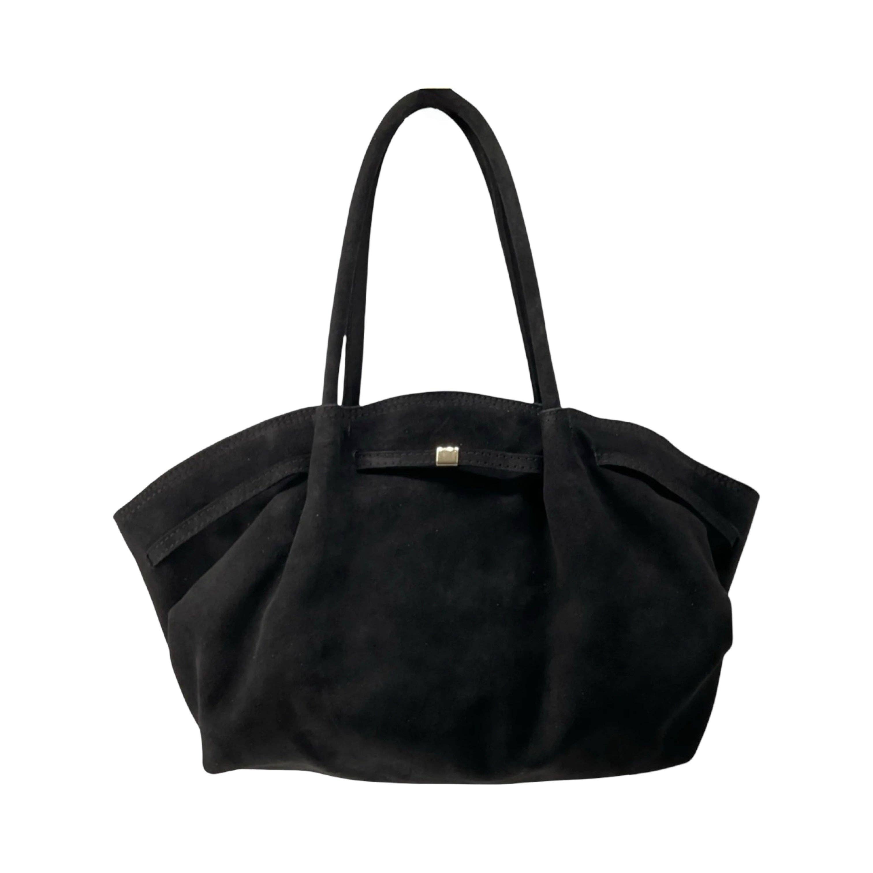 Louisa lee - Wholesale Tote Bag - Women's - SUEDE LEATHER SHOPPING BAG WEIM