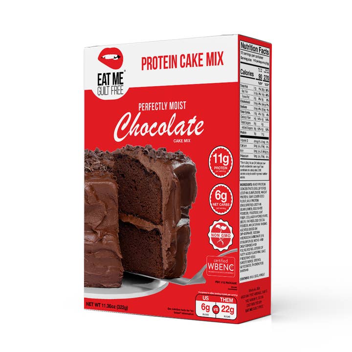 Chocolade Proteïne Cake Mix voor wholesale door Eat Me Guilt Free