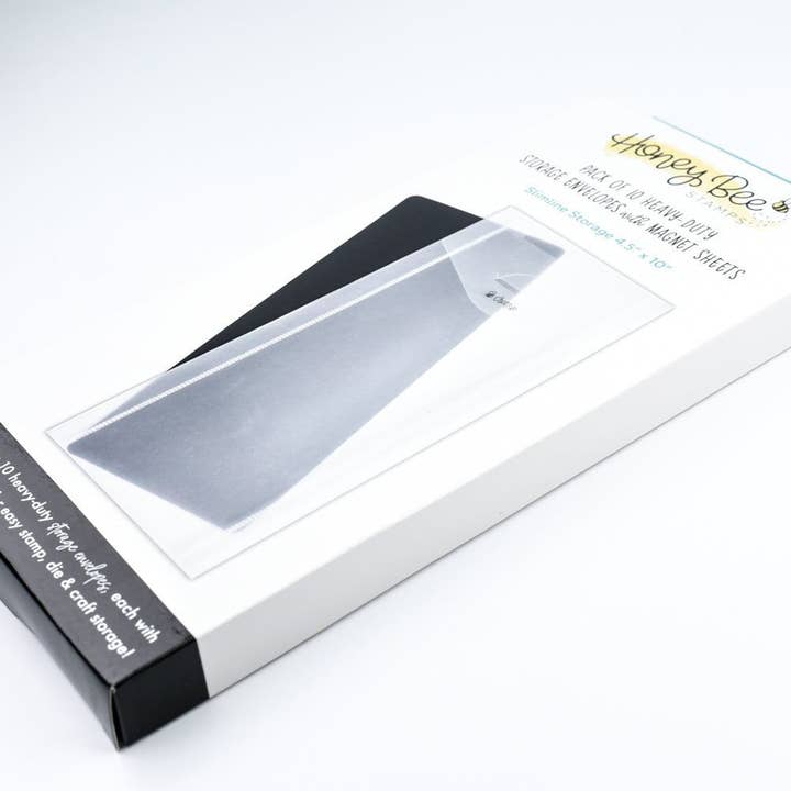 Honey Bee Stamps – wholesale Craft supplies – Bee Creative - Slimline Storage Pockets with Magnets 3 3/4" x 9 1/4"4