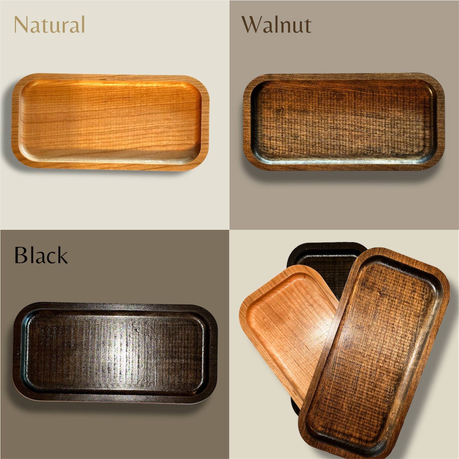 Third Eye Creation Company - Vendita all'ingrosso Vassoi decorativi - Vassoio per Gioielli, Svuotatasche in Legno, Portagioie in Legno Duro1