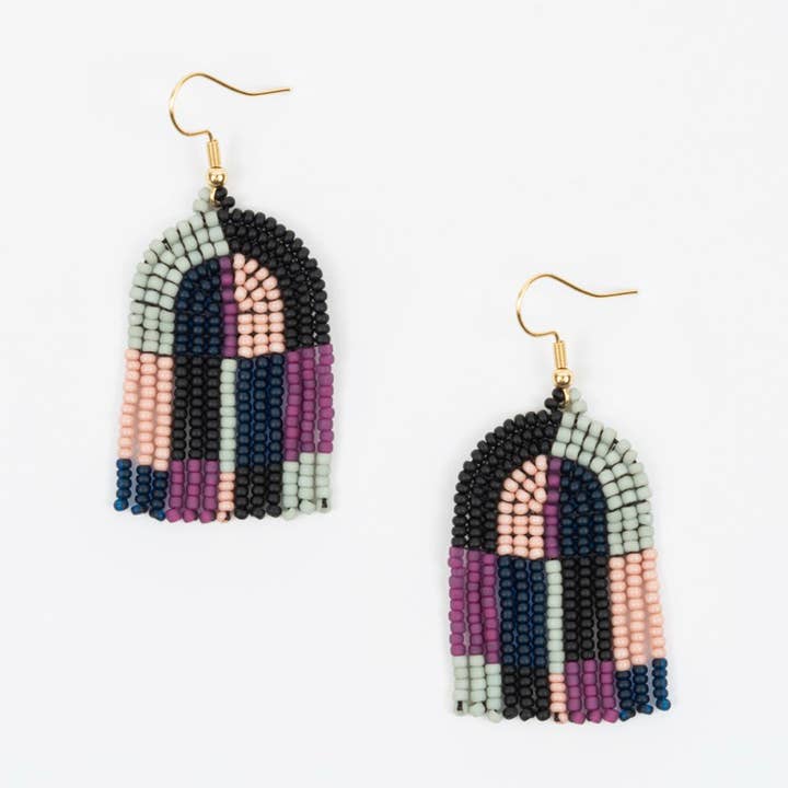 Boucles d'oreilles Patchwork Arco pour la vente par Altiplano