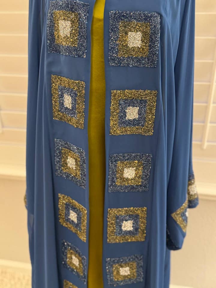 Bonita Style - Wholesale Kaftan - Women's - Fayrouz Abaya Set1