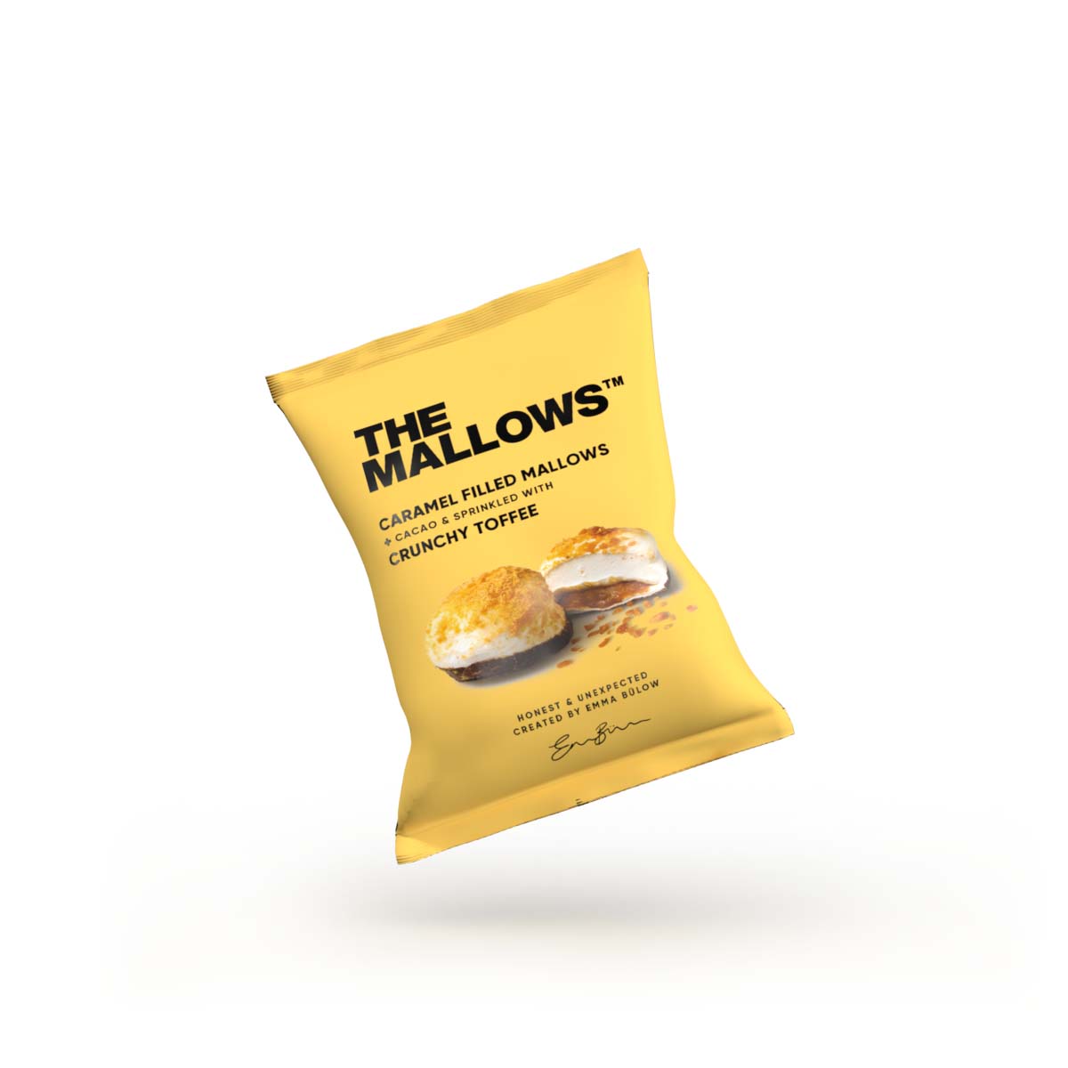 The Mallows - Vente Guimauve - Guimauves fourrées au caramel avec toffee croquant - 5 x 11 g3