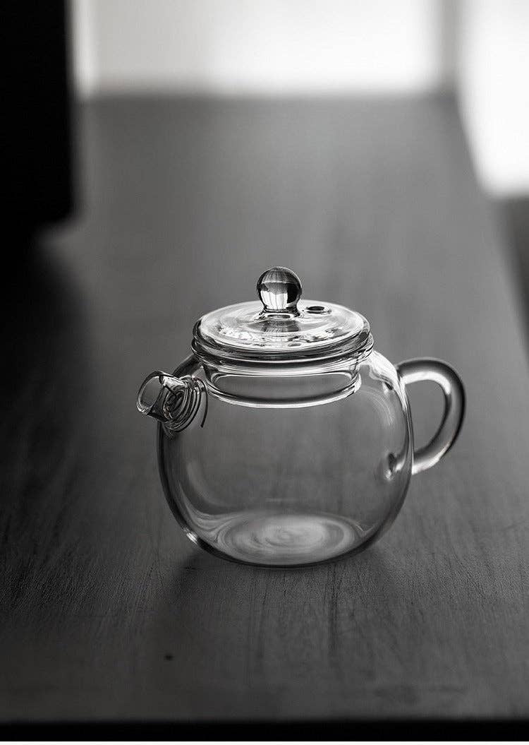 Gohobi （We cover U.S. import duties） - Wholesale Tea Pot - Gohobi Glass Small Teapot / Tea Tray9