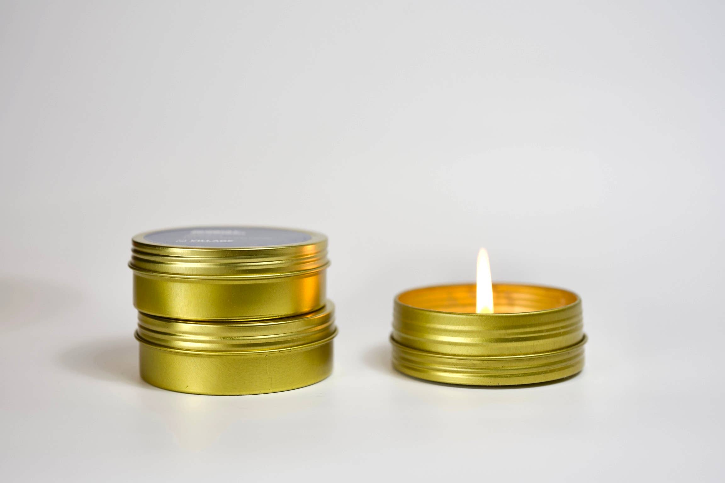 Village Apothecary Candle Co. - Wholesale Travel Candles - Manuka Honey + Bergamot Mini | Clean Coco-Soy Candle 4 oz.1