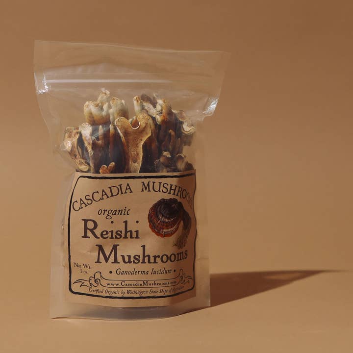 Cascadia Mushrooms - Wholesale Health/Detox Tea - Organic Dried Red Reishi Mushroom