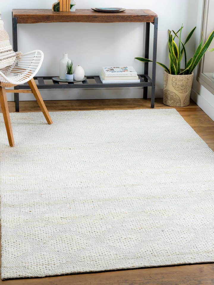 Angaston Beige Handgeweven Jute Vloerkleed voor wholesale door Eastern Woven