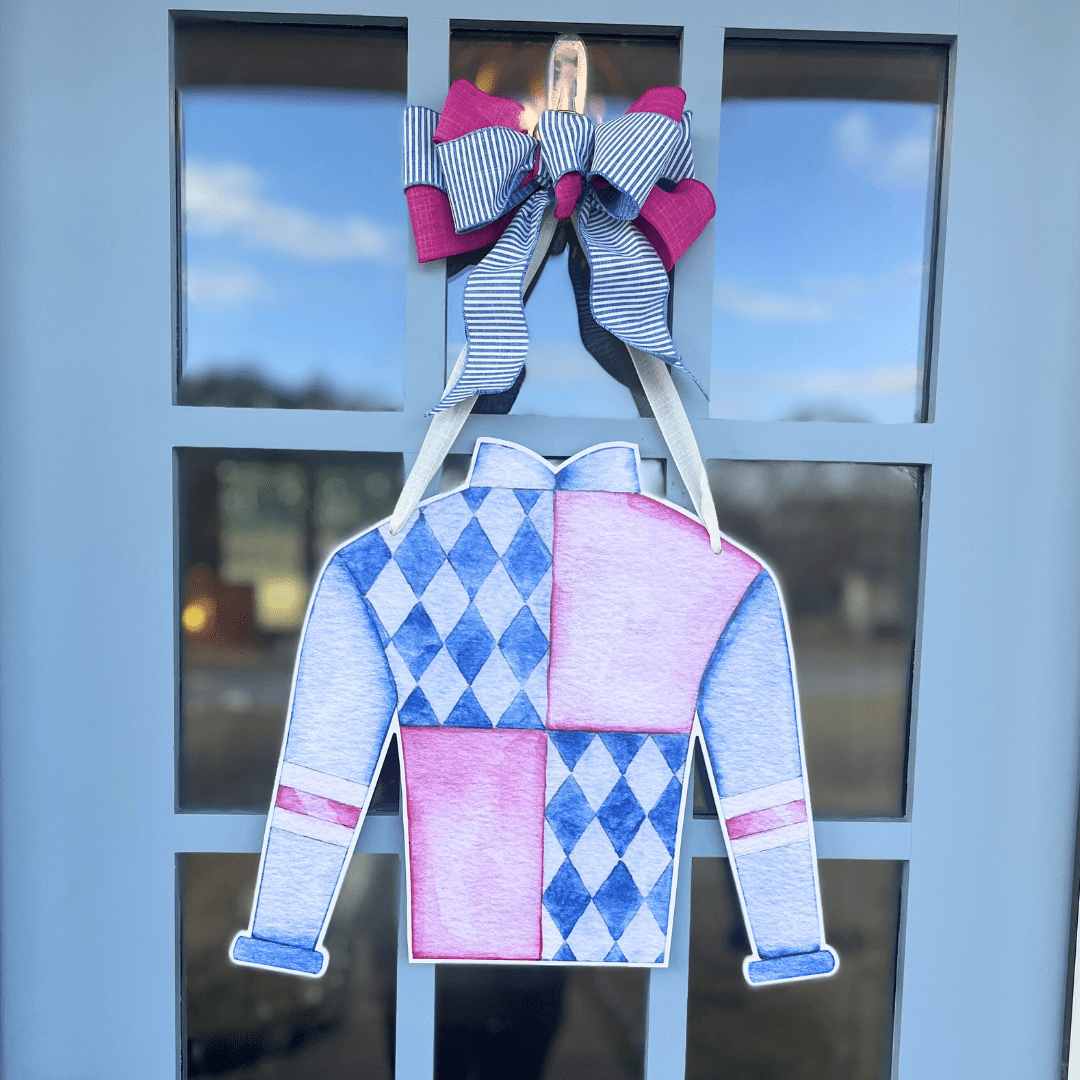 Front Porch Elegance – Großhandel Türdekoration – Racing Silk (Pink) - Türhänger6