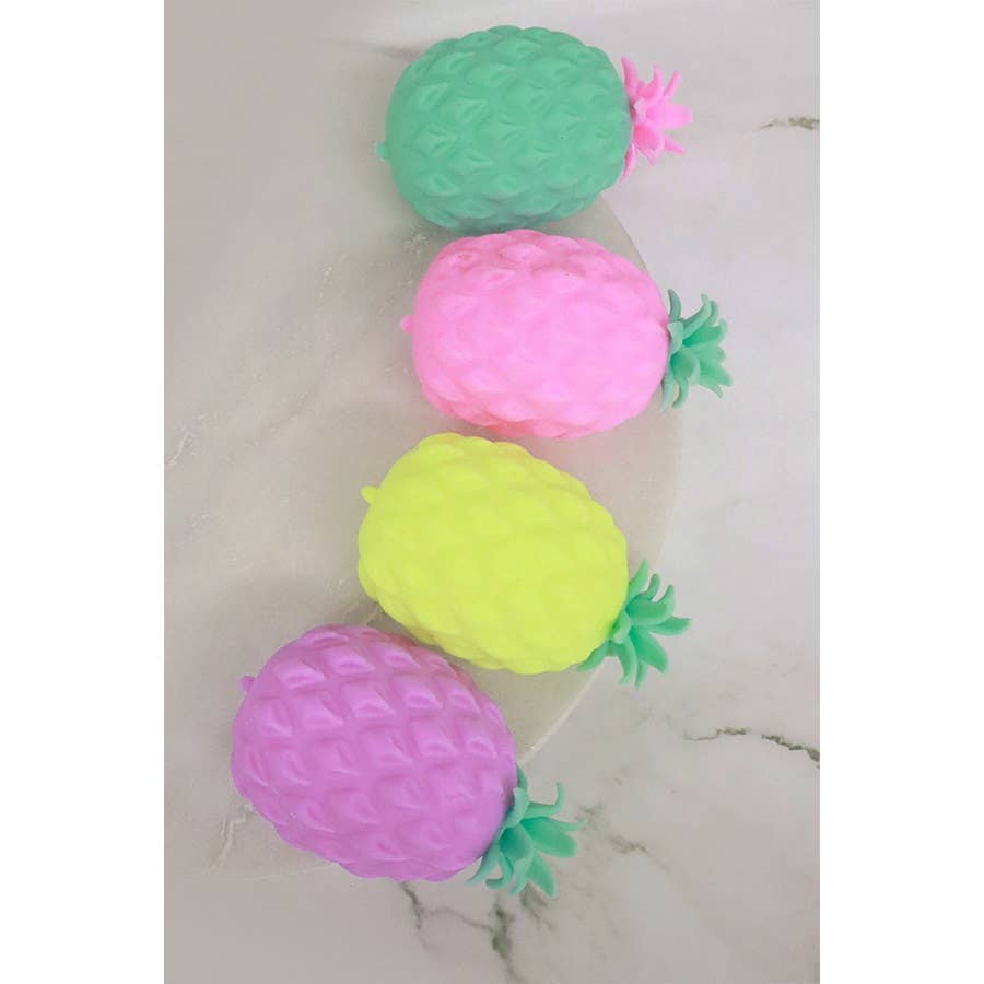 MÉLANGER LA COULEUR Jouet à presser ananas grande taille en vente sur Faire3