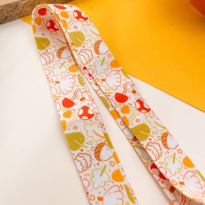 Laurel Mae Art – wholesale Lanyard – Women’s – Autumn Pattern - Lanyard3