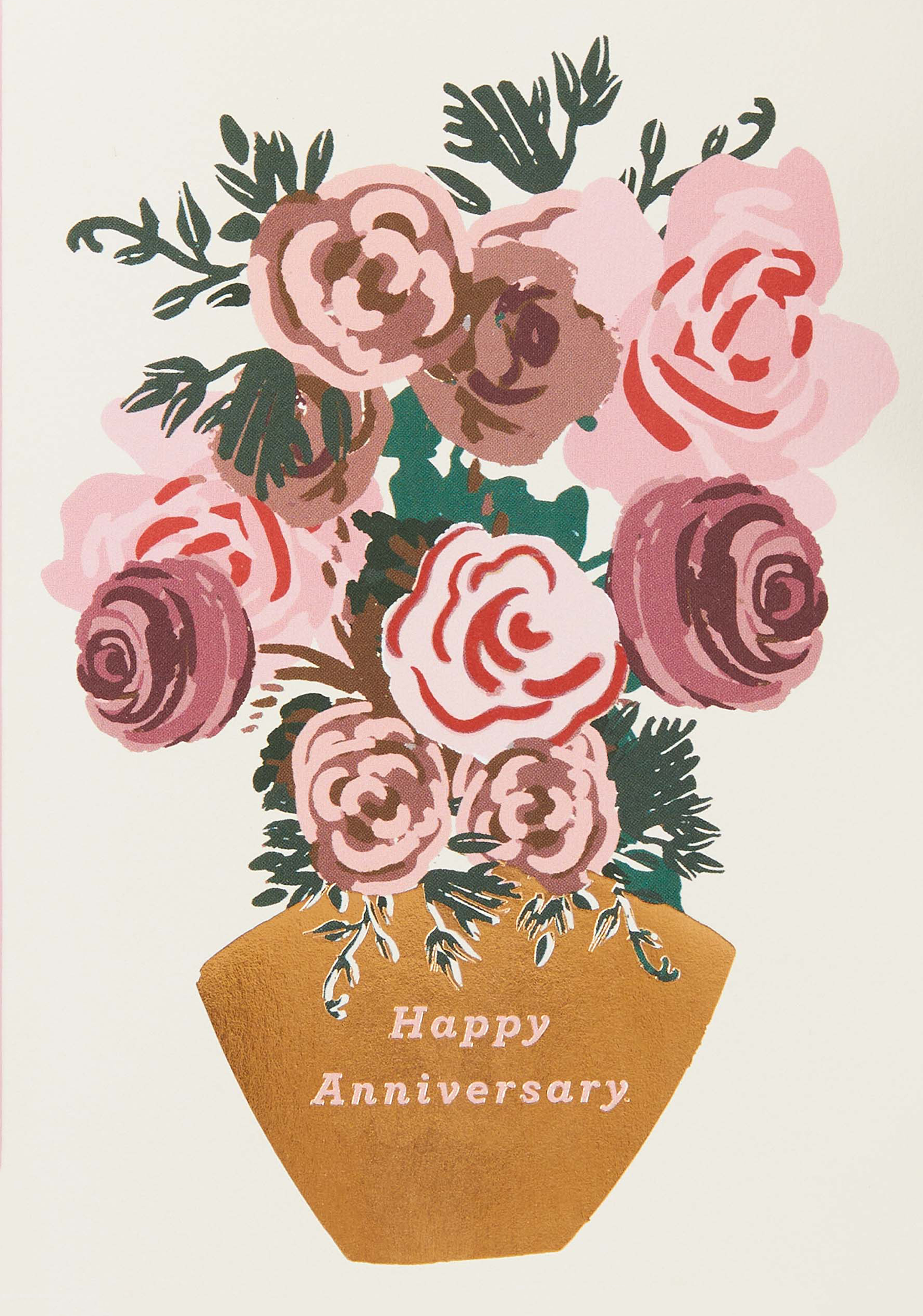Cath Tate Cards - Wholesale Anniversary Card - ANNIVERSARY ROSES1