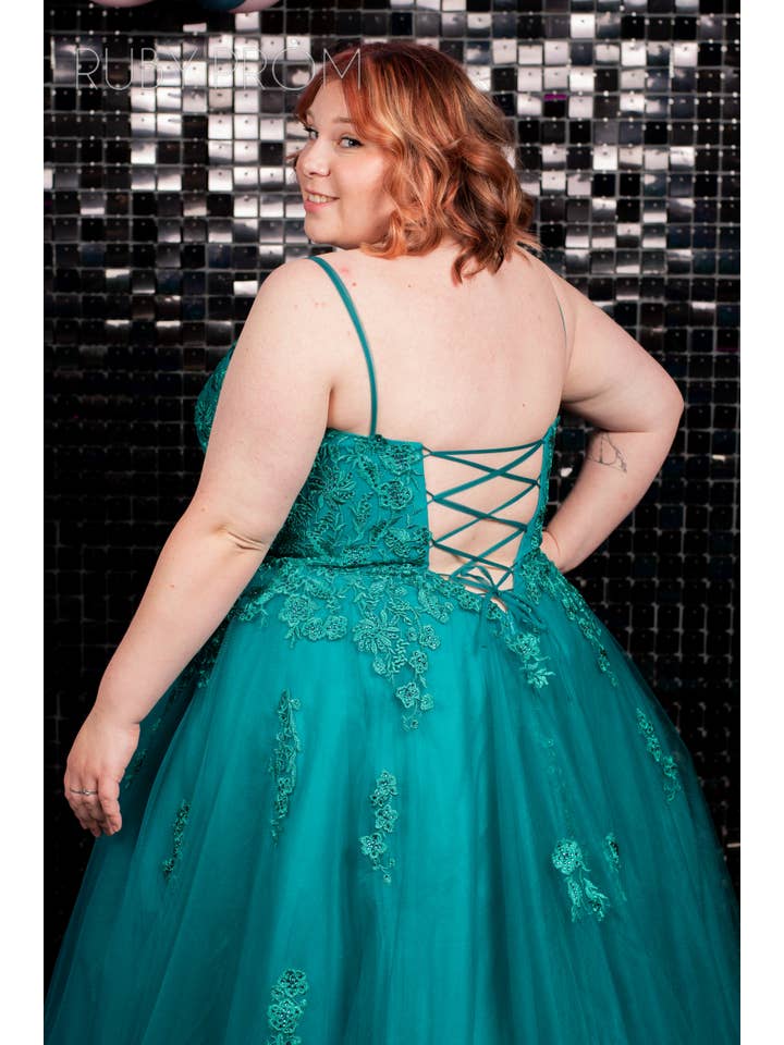 Farrah Jade Plus Size Ballgown FINAL STOCK for wholesale on Faire