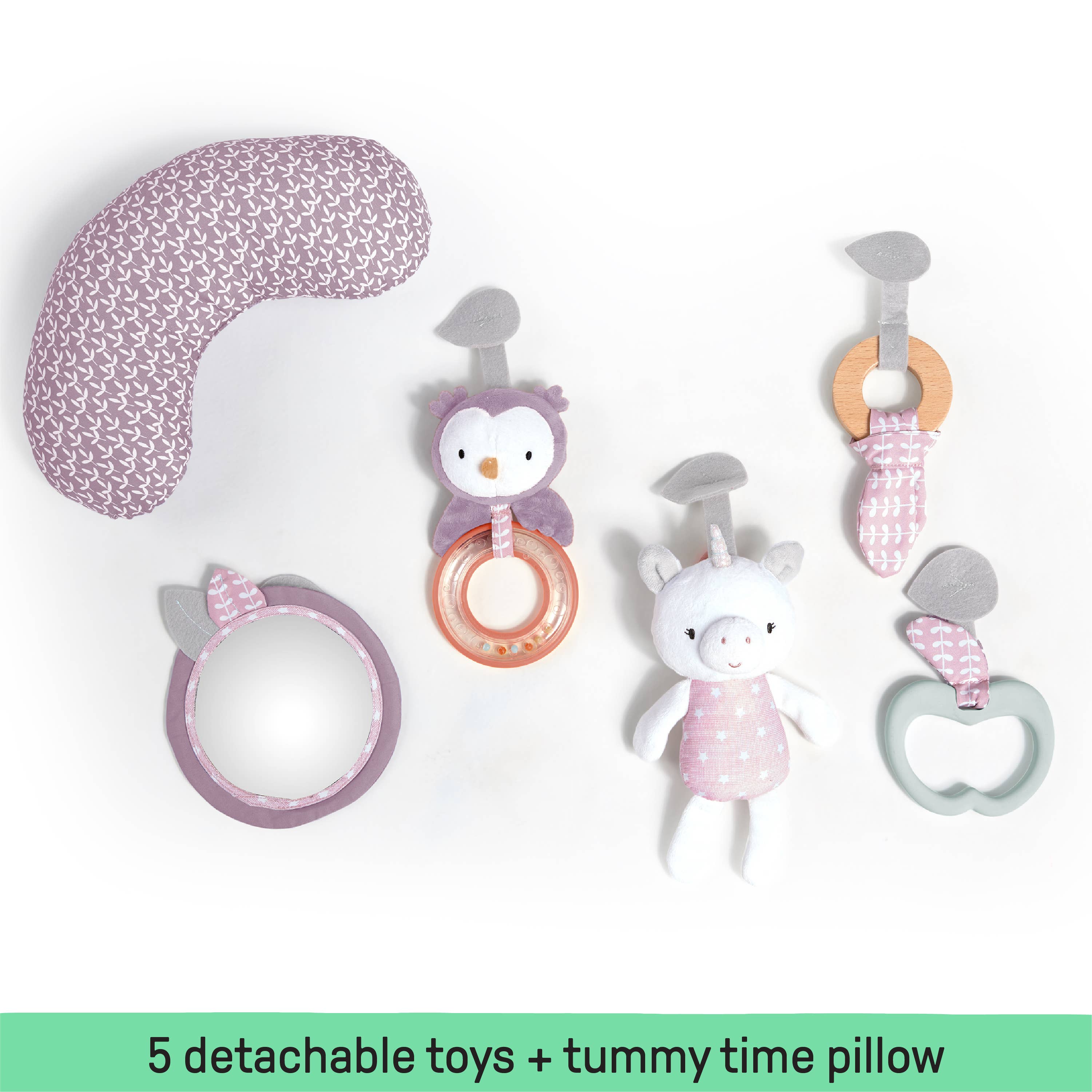 Ingenuity - Wholesale Play Mat - Kids & Baby - Ingenuity Cozy Spot Duvet Activity Gym, Machine Washable6