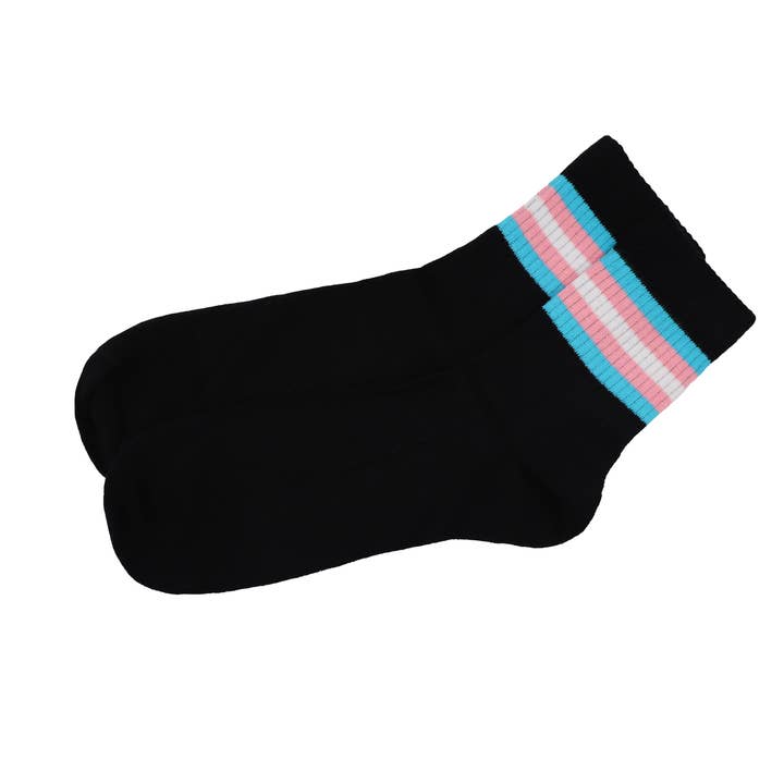 Chaussettes Trans* (Unisexe) 100% coton pour la vente par Merchbaendchen