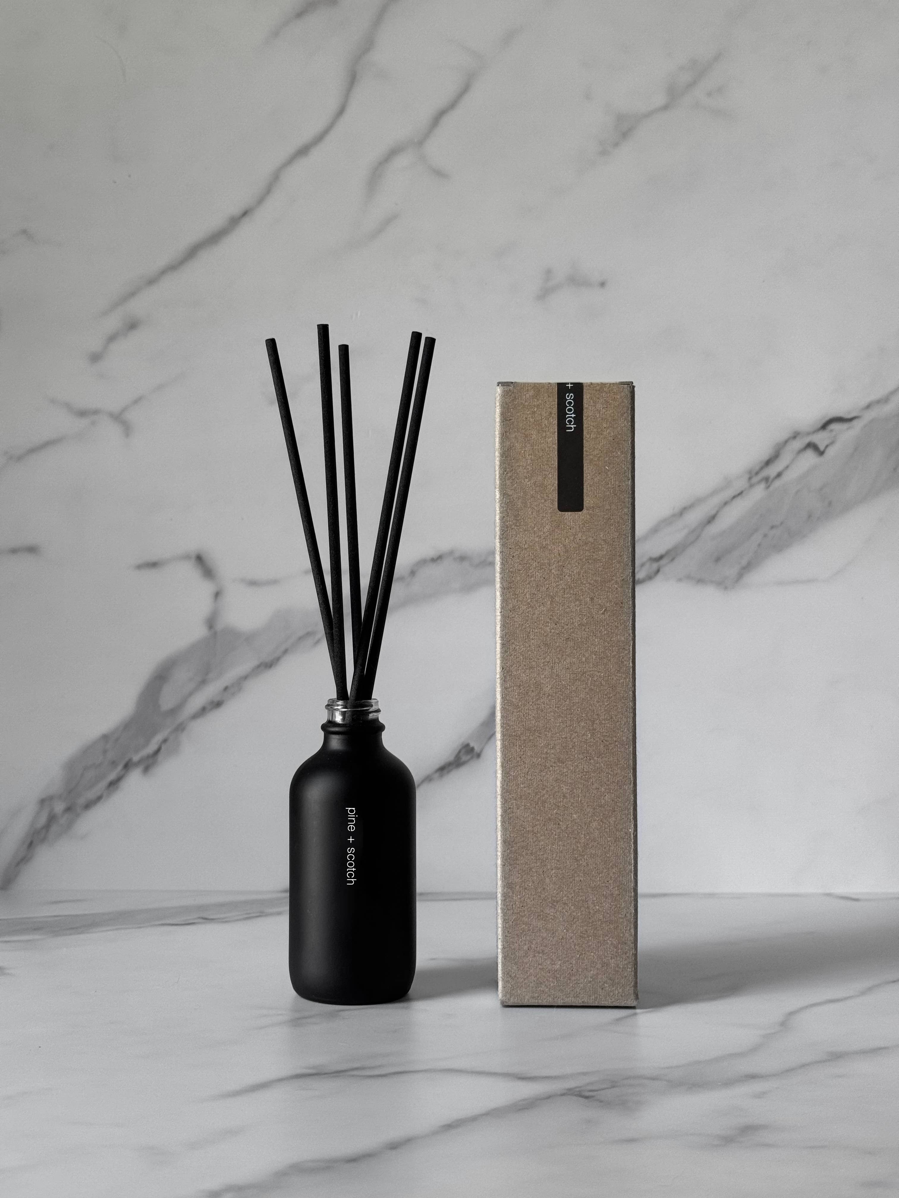 sable candle co. - Wholesale Reed Diffuser - Pine + Scotch Reed Diffuser