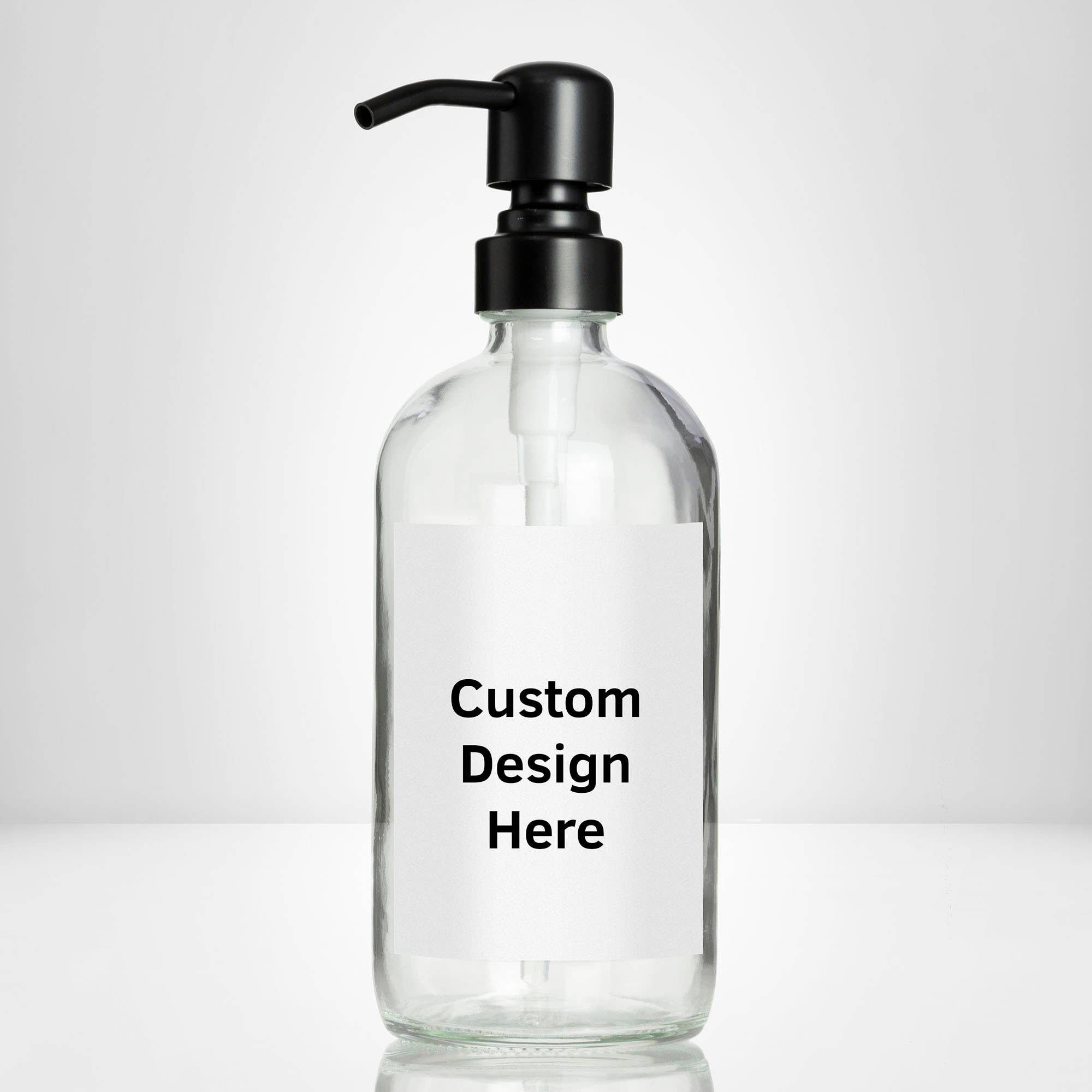 Artanis Home - Wholesale Soap Dispenser - Fully Customizable Amber Glass Soap Dispenser8