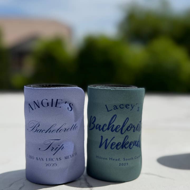 After Five Designs - Wholesale Drink Huggers & Koozies - Custom Slap Wrap Can Coolie – Personalize Any Colors2