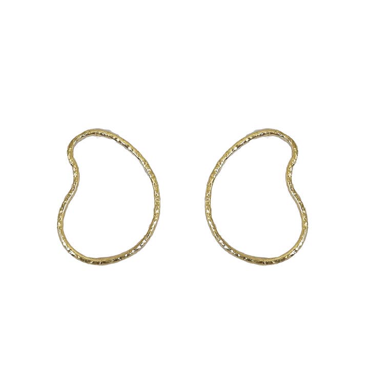 Meshca - Wholesale Stud/post earrings - SWIGGLES LINE STUD