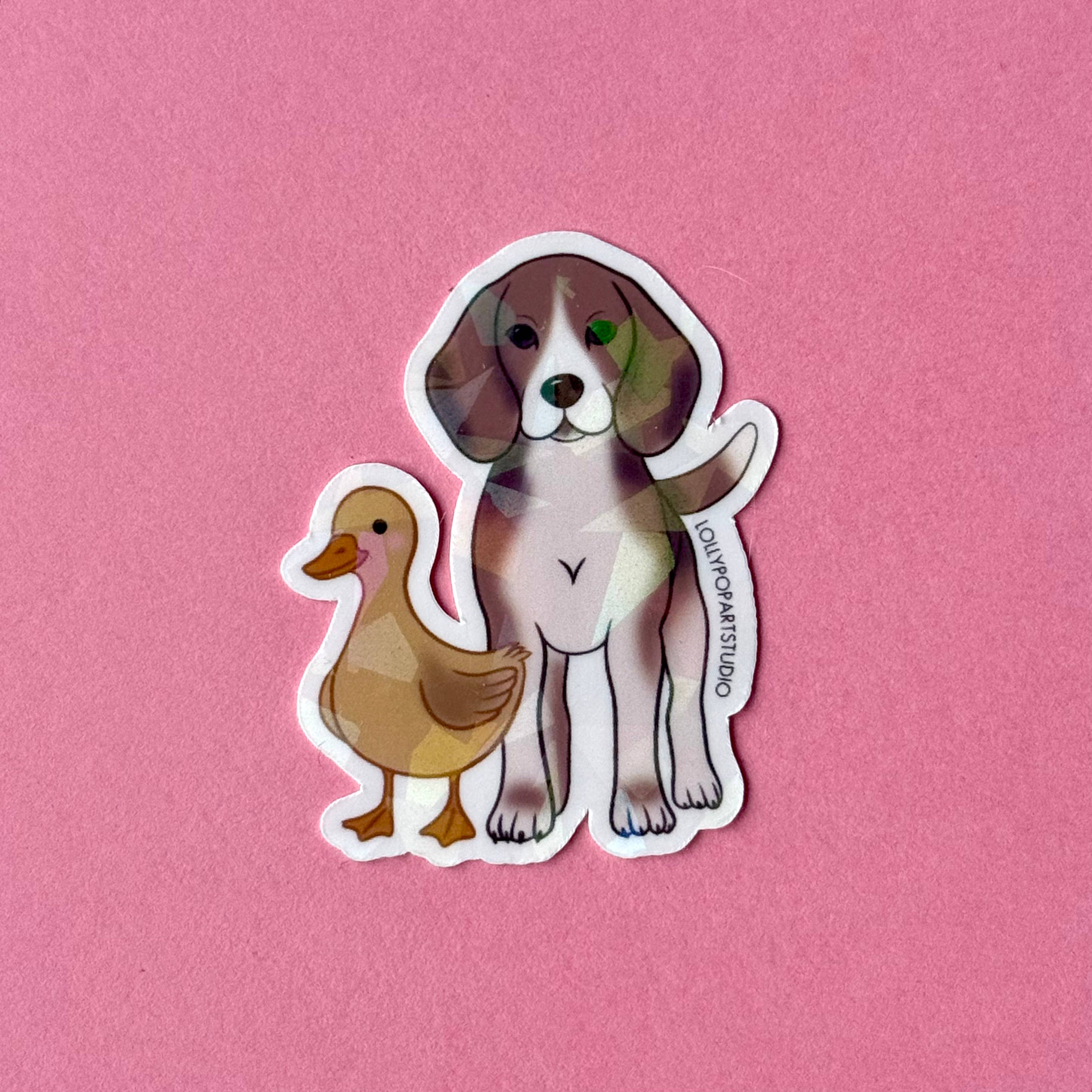 LOLLYPOPARTSTUDIO - Wholesale Sticker - NEW Sticker Beagle