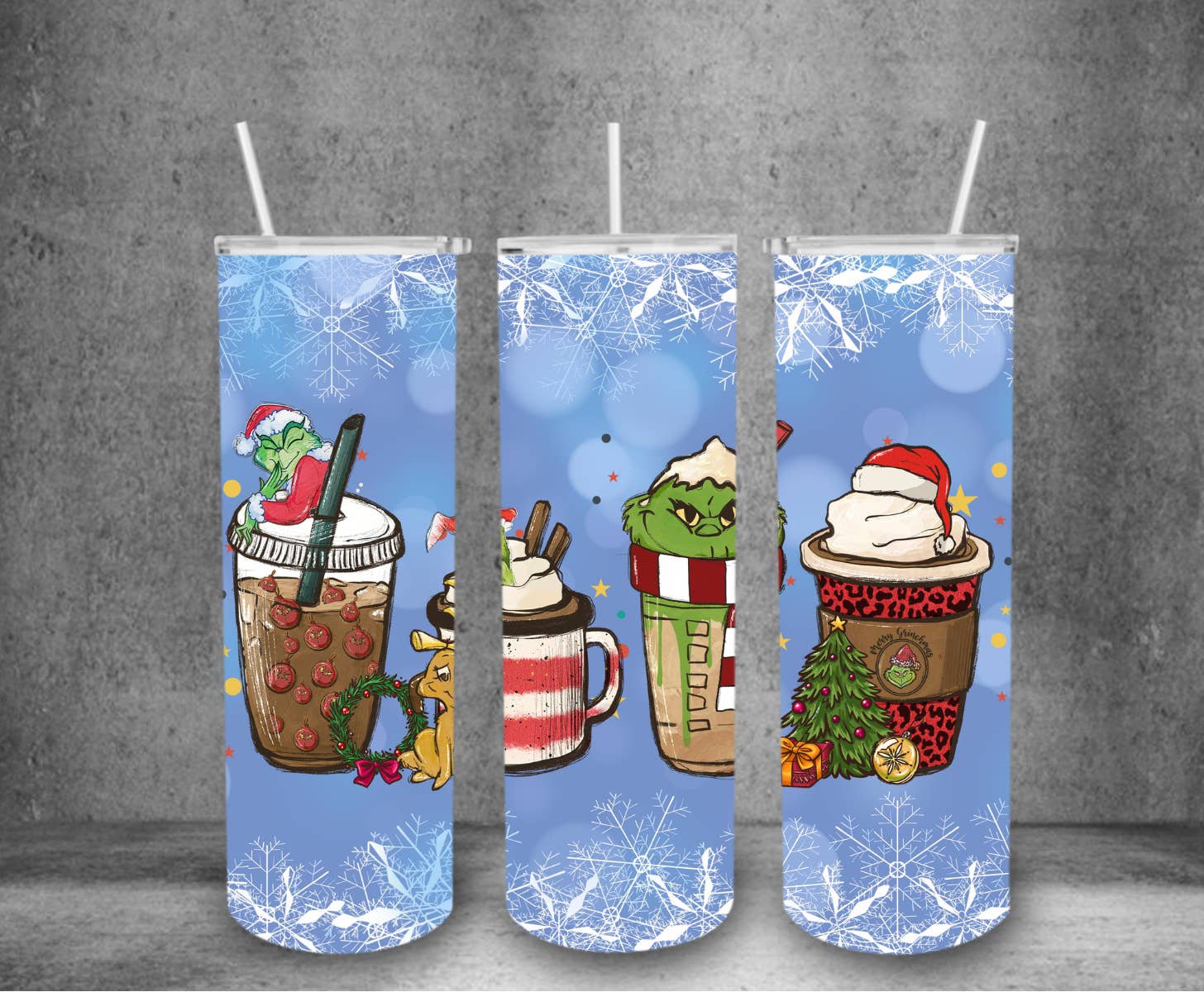 Wicked Flower Creations - Wholesale Insulated Mug/Tumbler - Green Coffee Tumbler