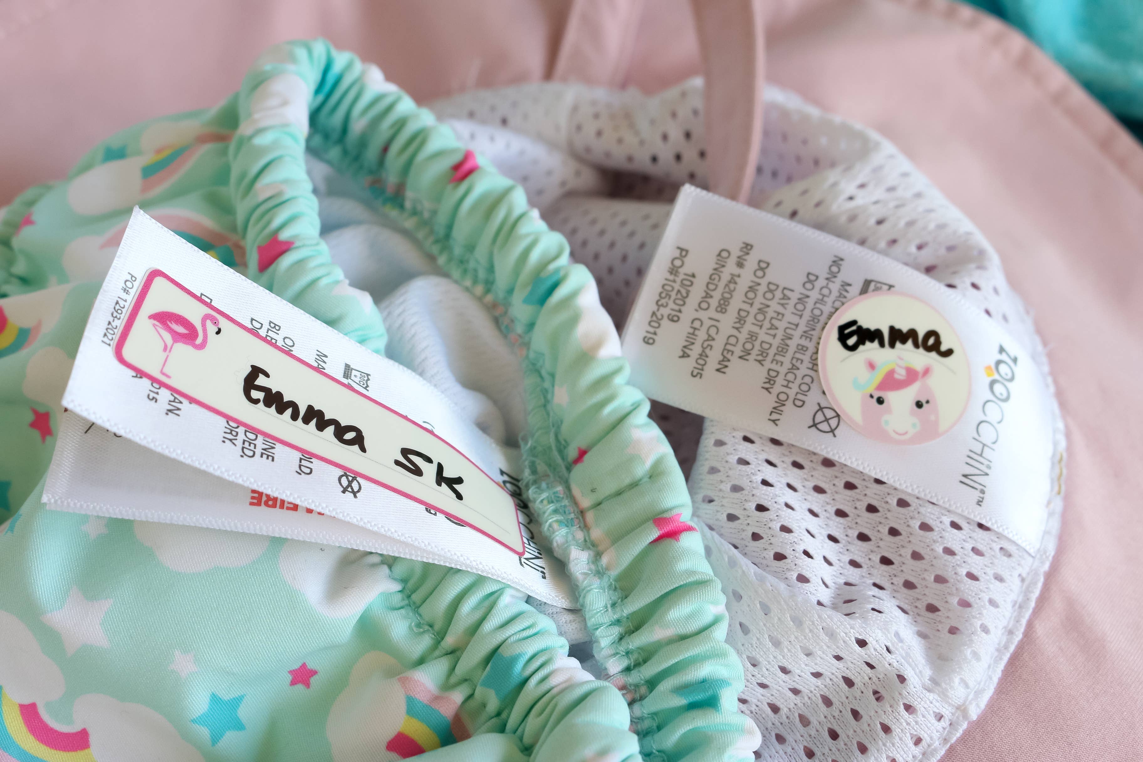 ZOOCCHINI – Engroshandel Klistermærke - Børn og baby – Multi-Purpose Navnetiketter - Fiona & Venner3