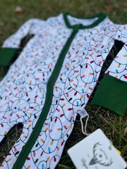 Southern Refinery - Wholesale Sleepwear Set - Unisex - christmas lights, christmas pajamas, christmas pjs, family6