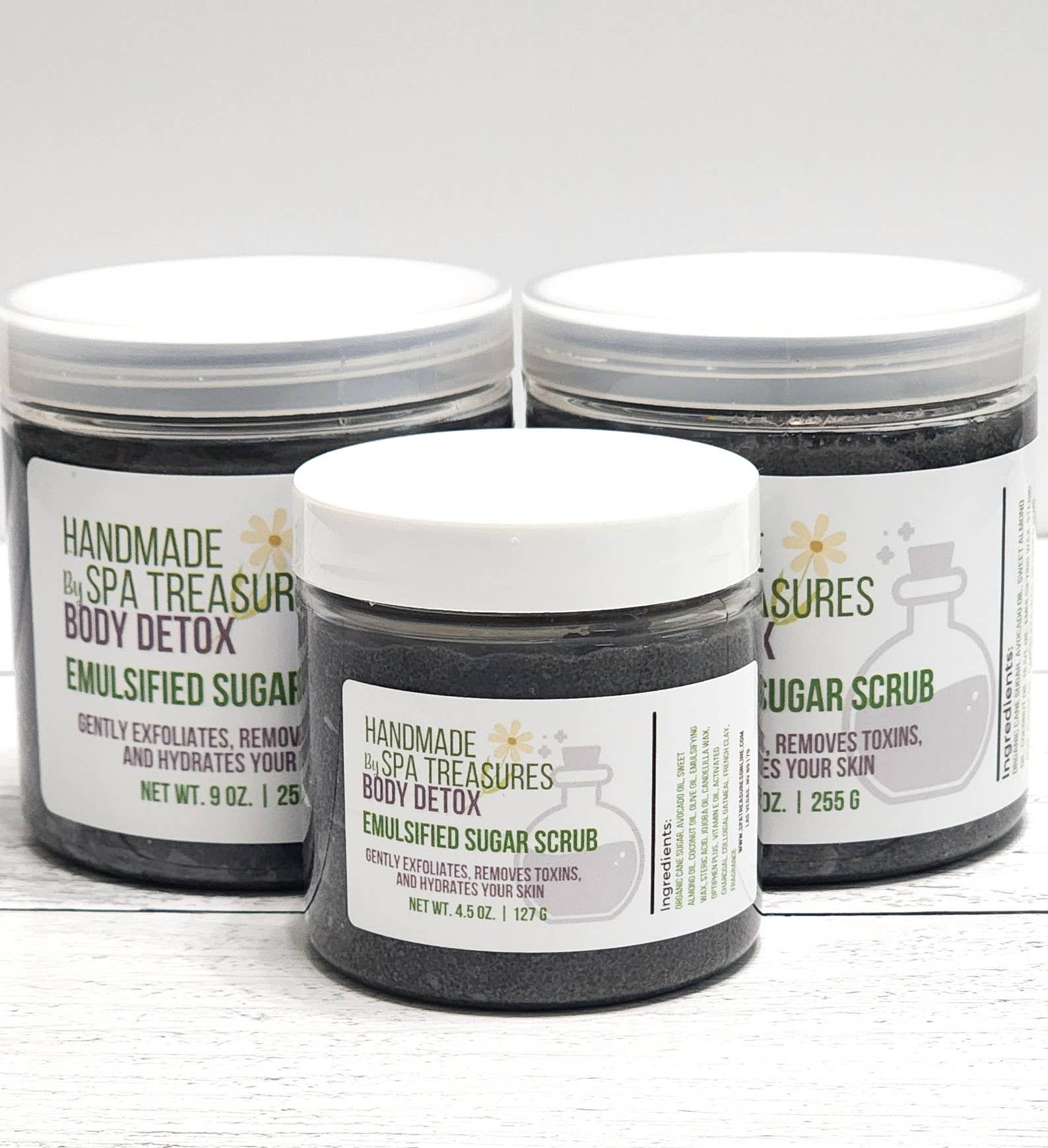 Spa Treasures - Wholesale Body Scrub/Exfoliant - Body Detox Emulsified Sugar Scrub2