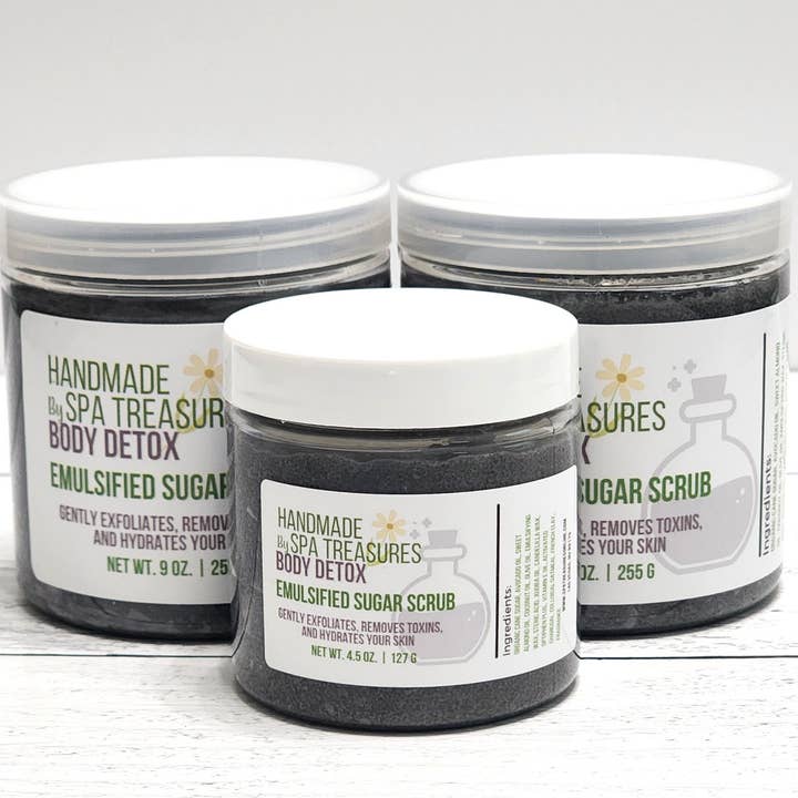 Spa Treasures - Wholesale Body Scrub/Exfoliant - Body Detox Emulsified Sugar Scrub2