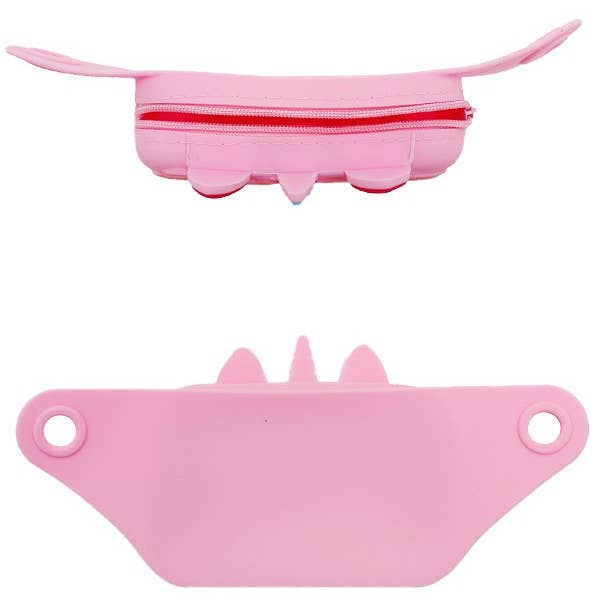 Cap Zone - Wholesale Belt Bag - Women's - Unicorn Silicone Zippered Strap Fanny Pack