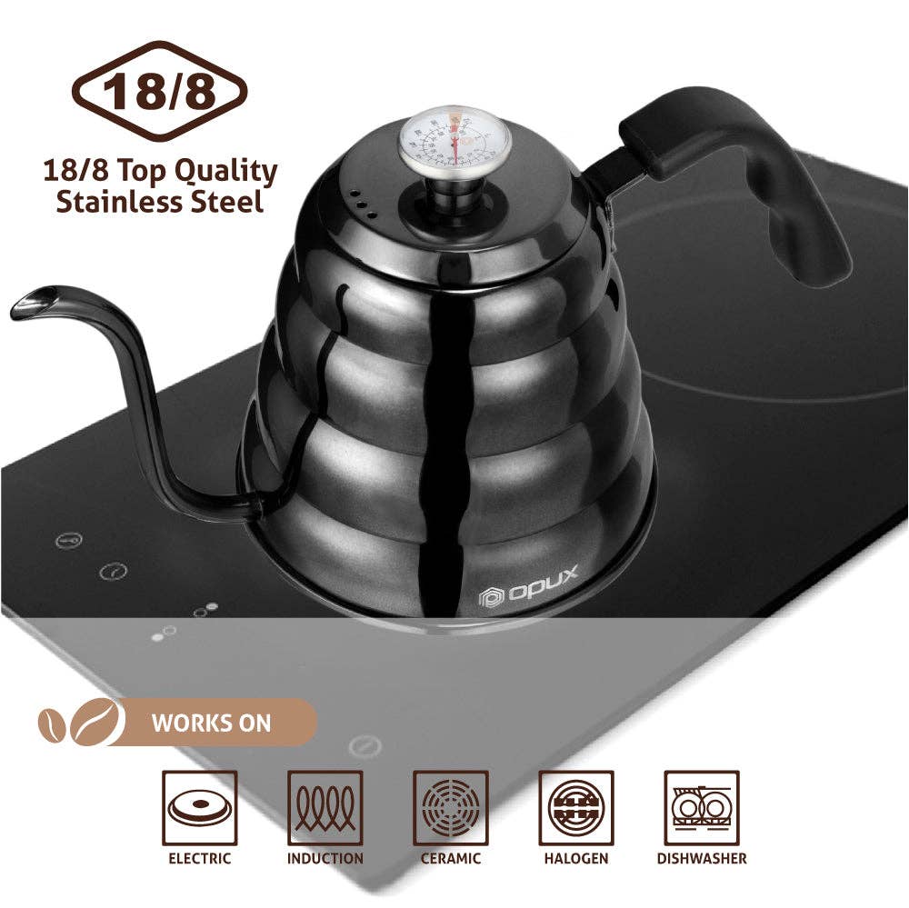 OPUX – wholesale Kettle – Pour Over Gooseneck Kettle with Thermometer 40 oz16