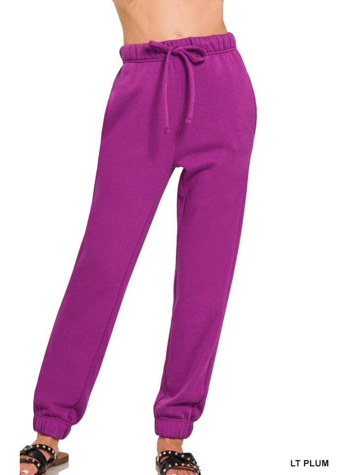 Vanilla Monkey - Wholesale Lounge Sweatpants/Joggers - Women's - Fleece Jogger Sweatpants With Pockets9