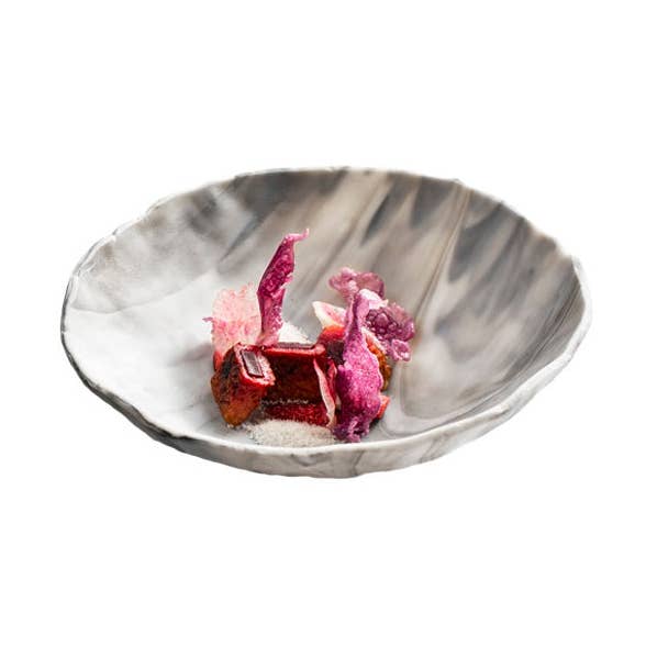 NORDICA GLASS BOWL 23CM for wholesale by Catalonia Plates, Inc.