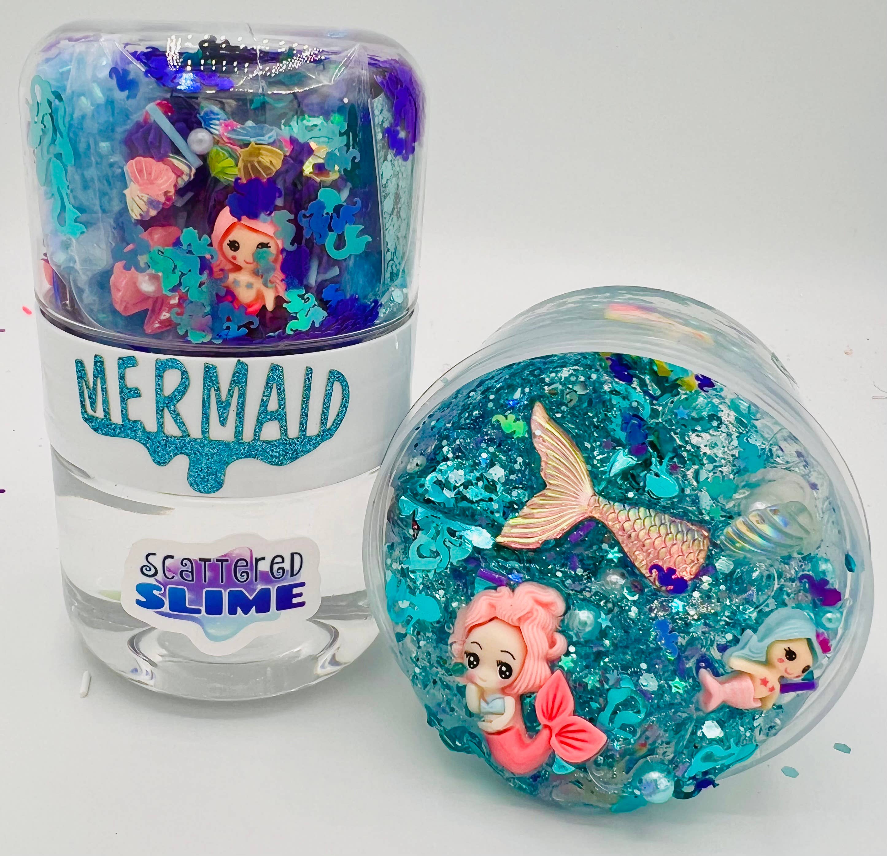 Scattered Slime - Wholesale Putty/slijm - Kinderen - Zeemeerminnen-slimemixpakket3