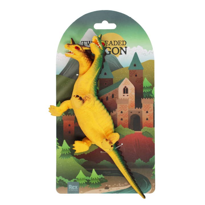 Squishy toy - Two headed dragon for wholesale by Rex B2B - UK
