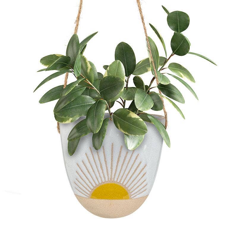 Abbott - Wholesale Hanging Planter - Hanging Planter w/Sun-5"H1