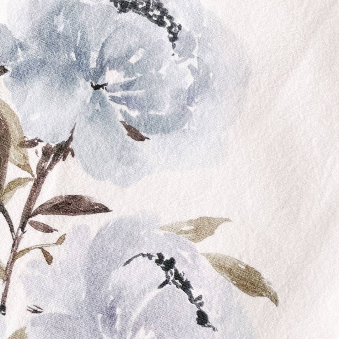 Art and Home co. - Wholesale Tea Towel - Blue Peony 100% Cotton Tea Towel—Decorative and Functional1