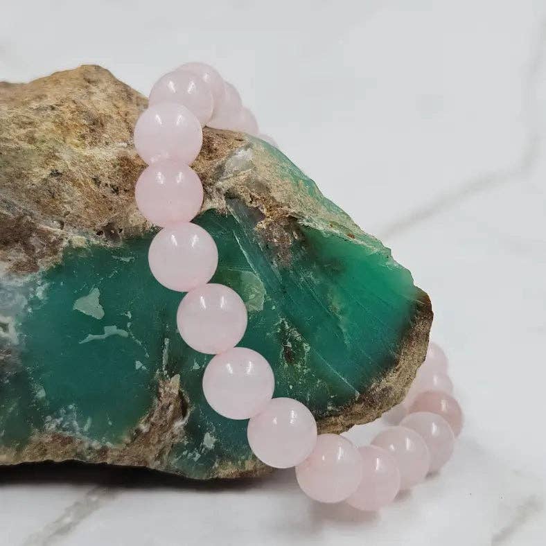 Aromachology - Wholesale Beaded Bracelet - Rose Quartz Bracelet2