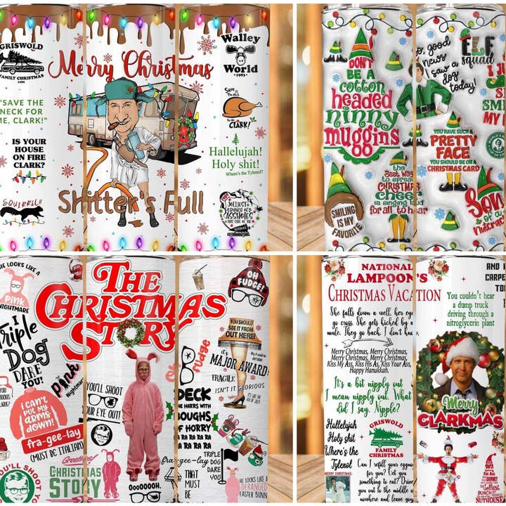 Partihandel | 4 | Jultumlare 80-talets 90-talsfilmer för wholesale av Lasting Impressions CT