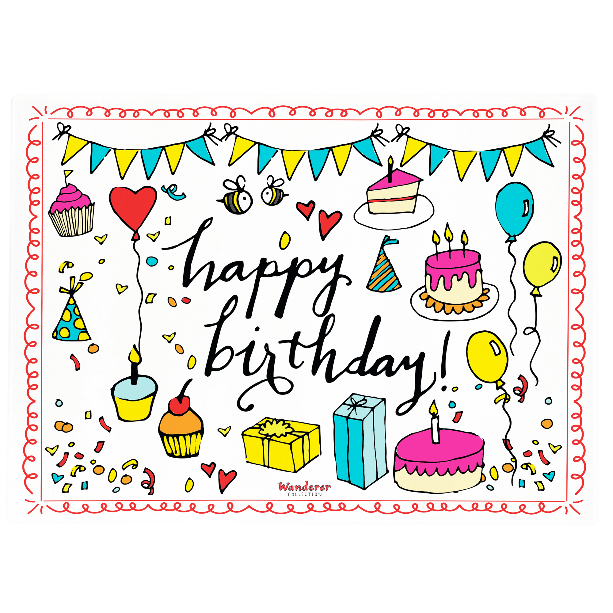 1 Brilliant Gift - Wholesale Decorative Tabletop Object - HAPPY BIRTHDAY WANDERER10