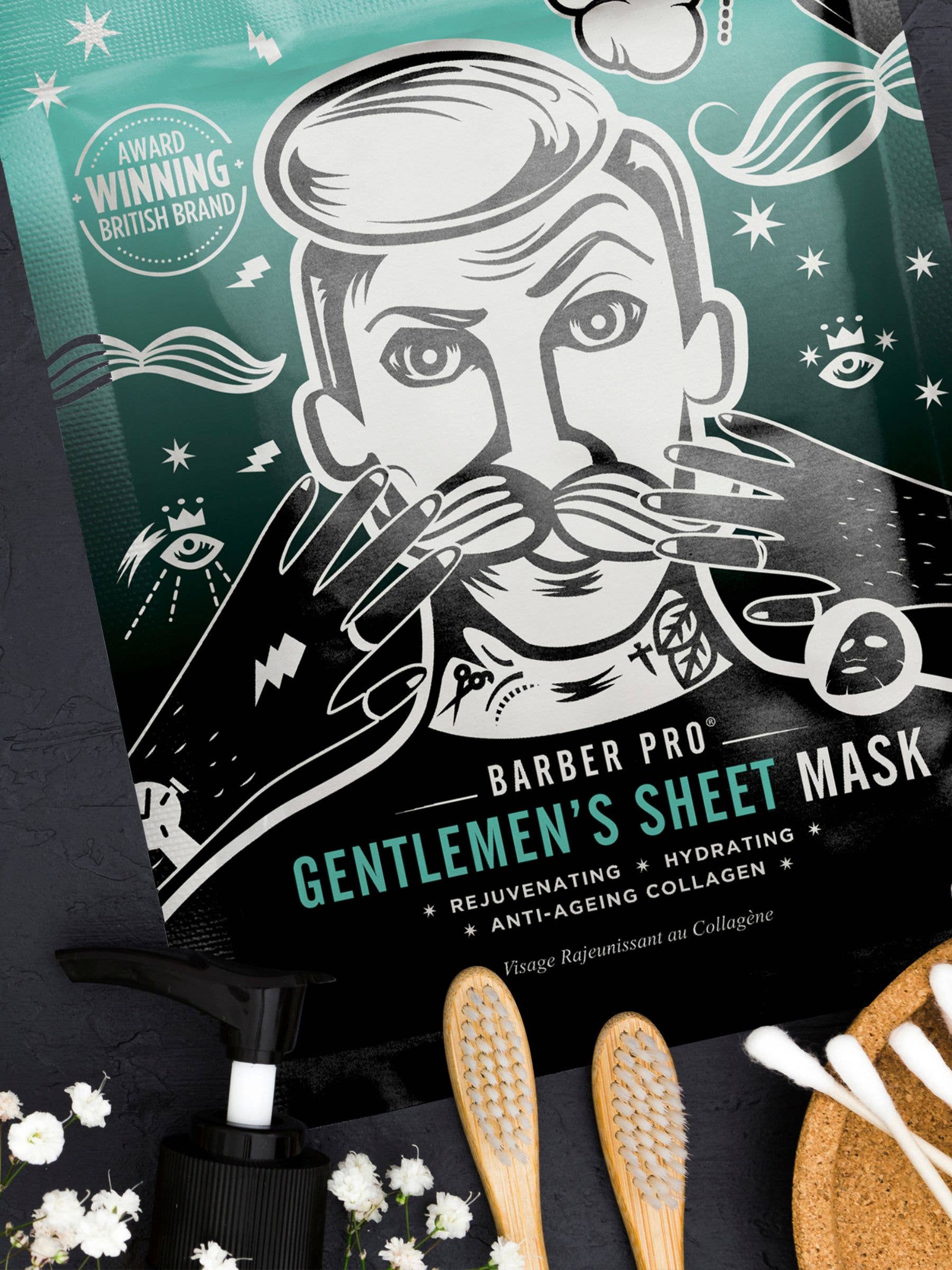 BARBER PRO - Wholesale Skincare Face Mask - Men's - BARBER PRO Skin Revival Kit6