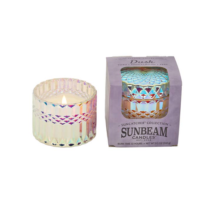 Sunbeam Candles, Inc - Wholesale Jar/filled candle - Dusk - Yuzu, Sandalwood & Zest (3 boxed jars/case)1