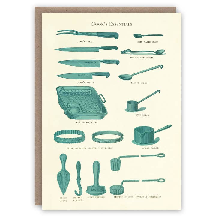 Cook's Essentials for wholesale by The Pattern Book