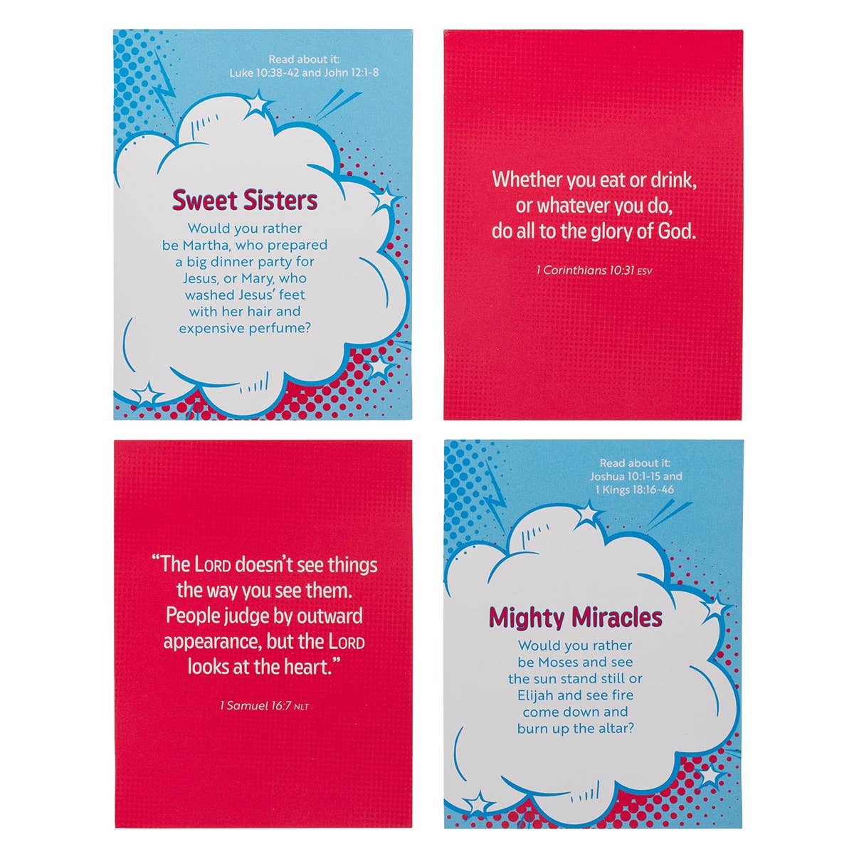 Christian Art Gifts - Wholesale Card Game - Conversation Starters for Families Would you Rather4