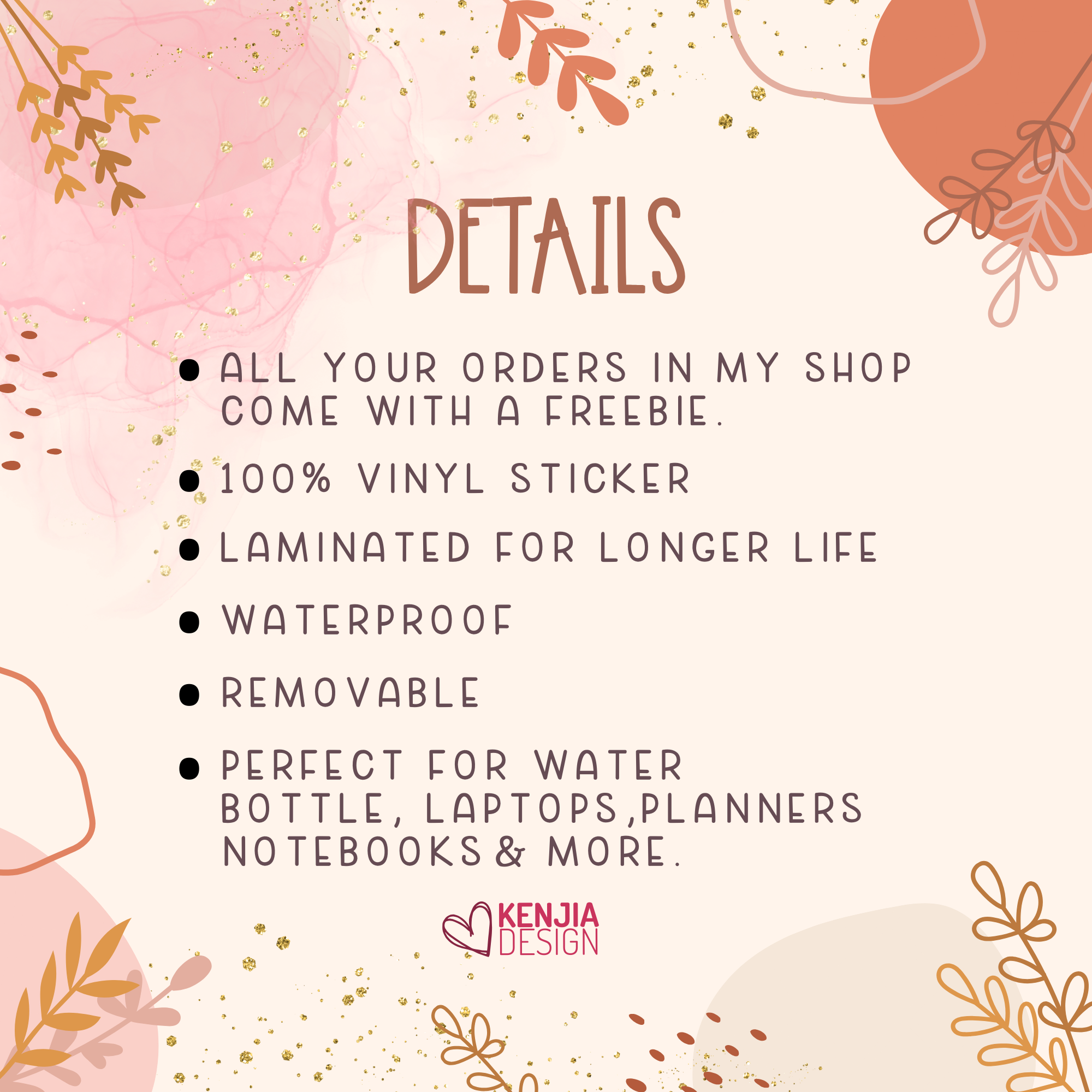 Kenjia Design - Wholesale Sticker - Sorry for What I Said Before I Had My Coffee Stickers5