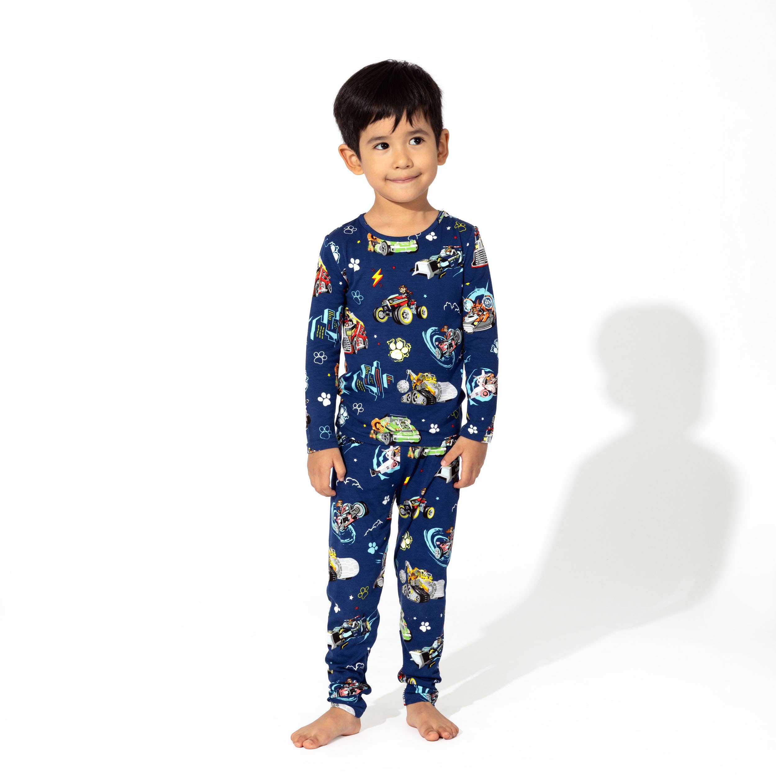 Bellabu Bear – wholesale Pyjamasset - Barn – PAW Patrol Mighty Vehicles Bambu Pyjamas för barn9