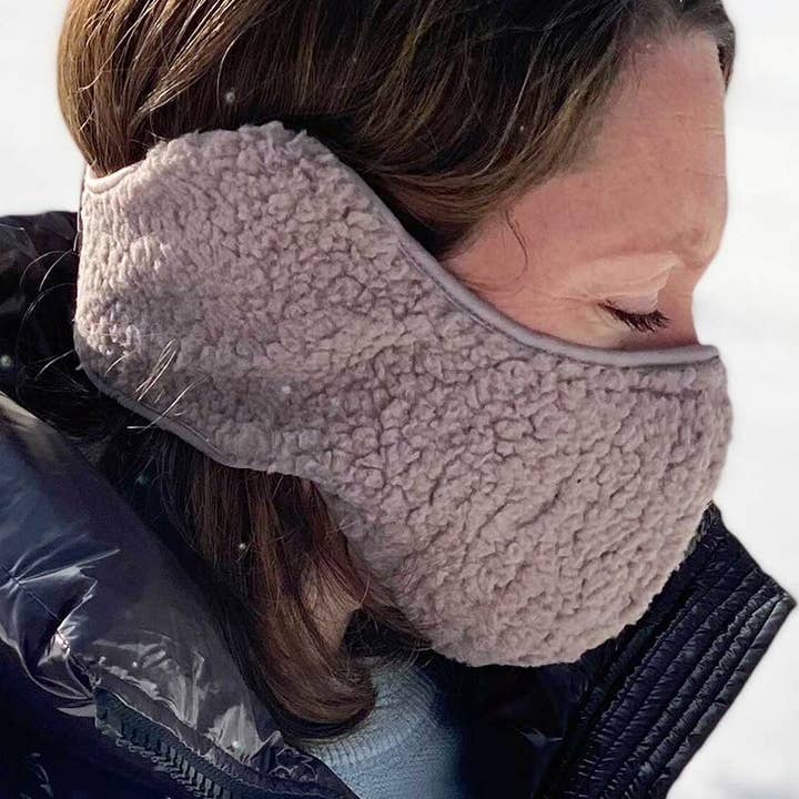 Máscara facial Sherpa Winter Warmer Adulto+ Kids por atacado de Rafi Nova