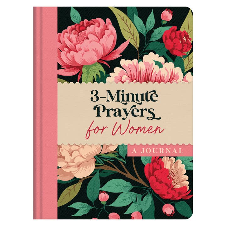 Barbour Publishing, Inc. - Wholesale Journal/Diary - 3-Minute Prayers for Women: A Journal