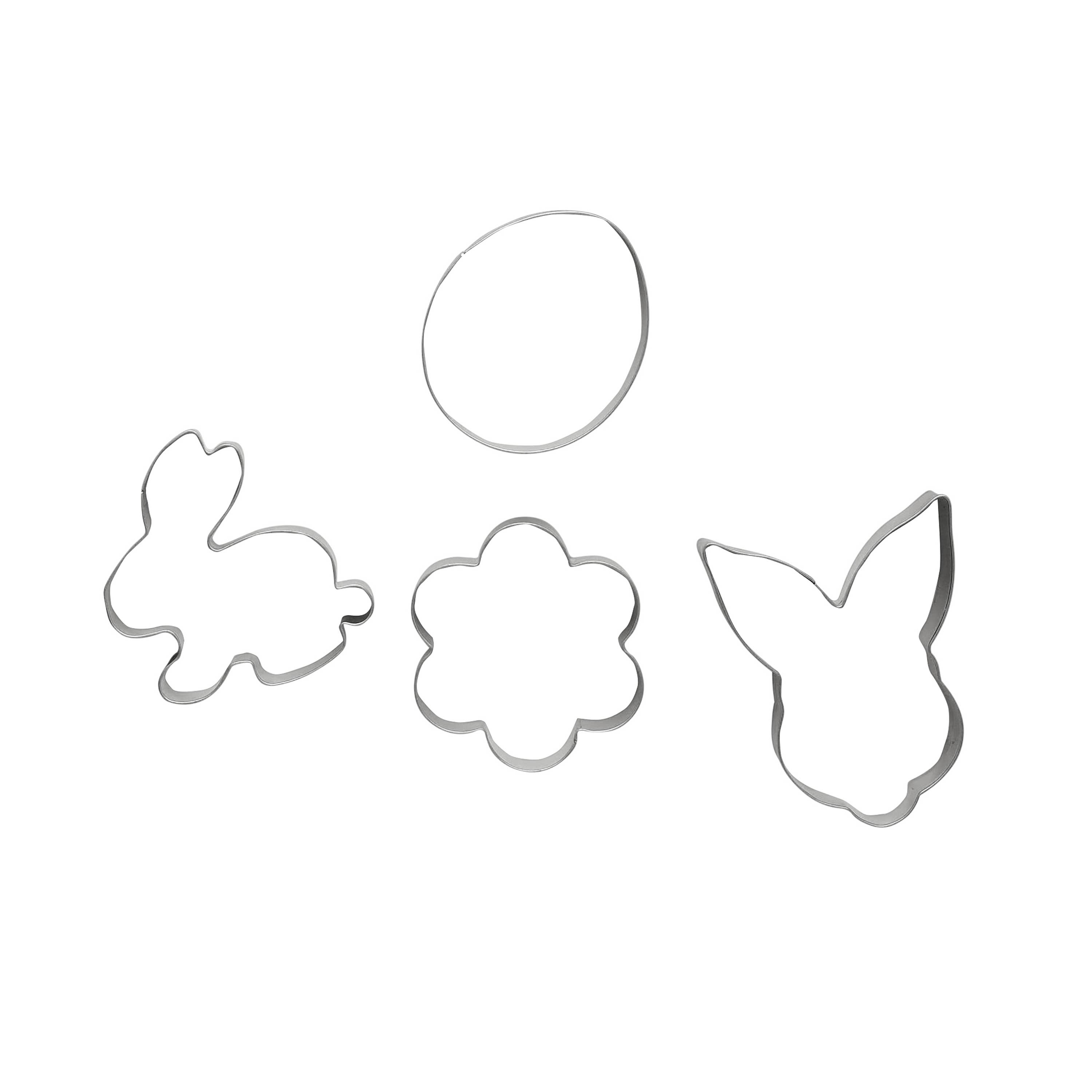 Hootyballoo by Club Green – Formas de biscoitos por atacado – Cortadores de Bolachas de Páscoa - Conjunto de 40